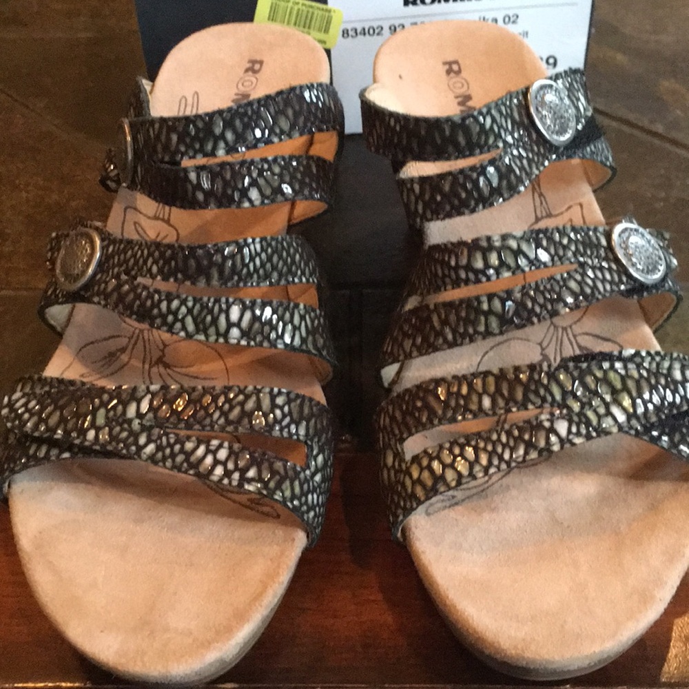 Romika Sandals size 39 (8.5) new - Picture 7 of 8